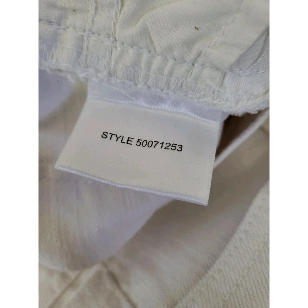 Tory‎ Burch Classic White Jeans Women's Size 27 Style 50071253 Mid Rise Bootcut